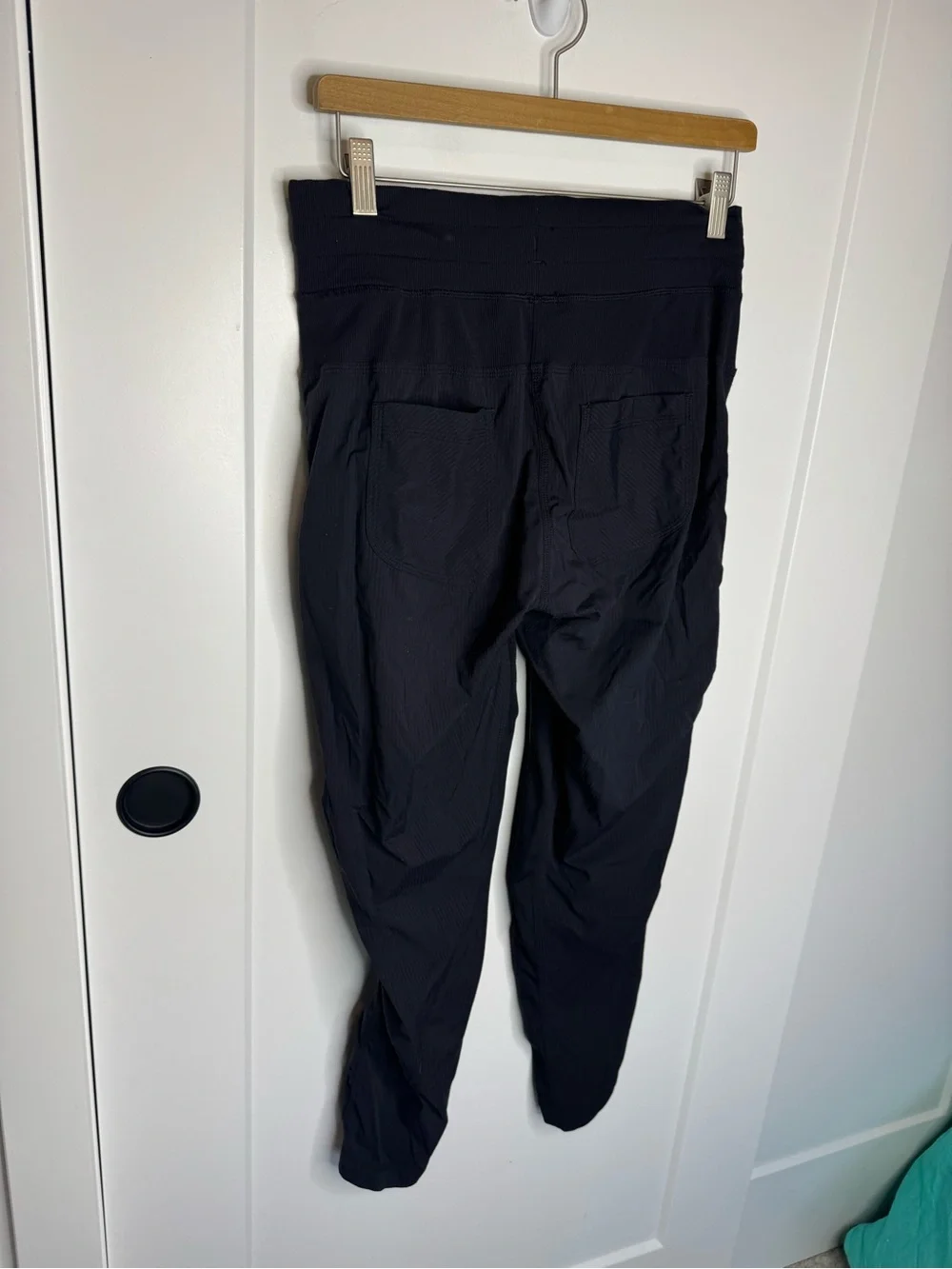 Lululemon Dance Studio Jogger Track Pants Drawstring Black Size 6